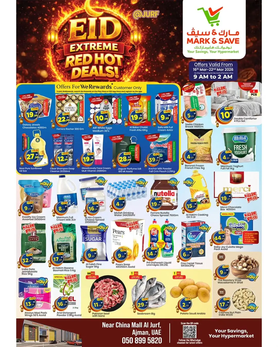 Ofertas de Mark & Save Ajman de 16 a 22 marzo 2026 Ofertas de Eid