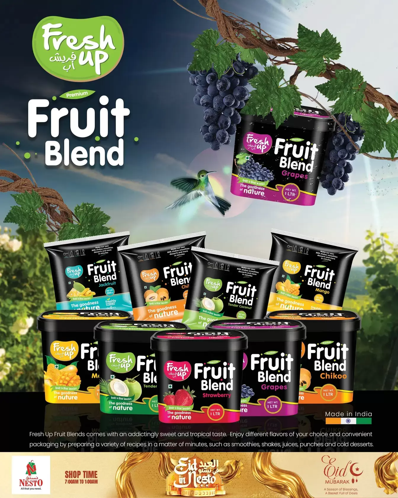 Nesto Hypermarkets offers in Almrqab from 18 to 23 March 2026 Eid Mubarak Offers