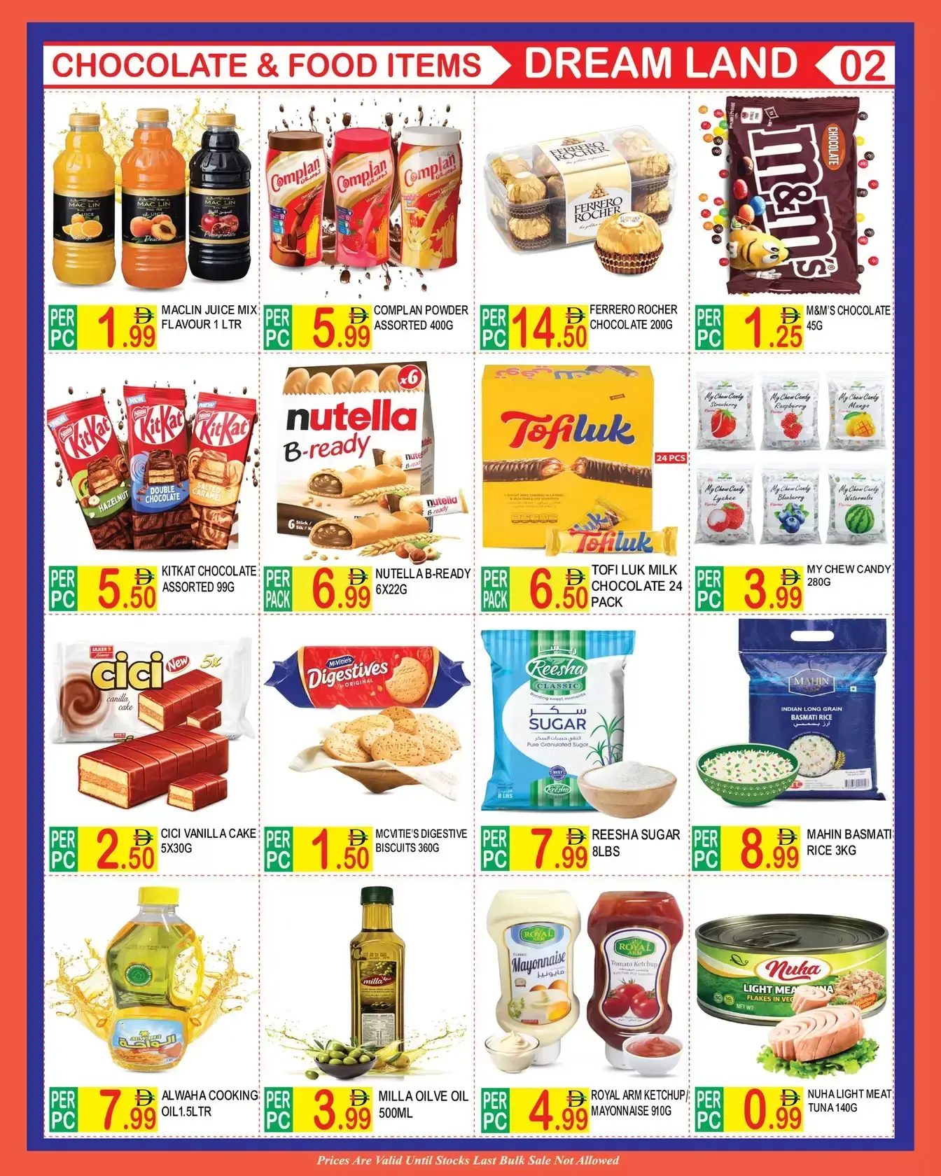 Ofertas de supermercado Dream Land Dubai de 18 marzo a 1 abril 2026 Ofertas Eid Mubarak