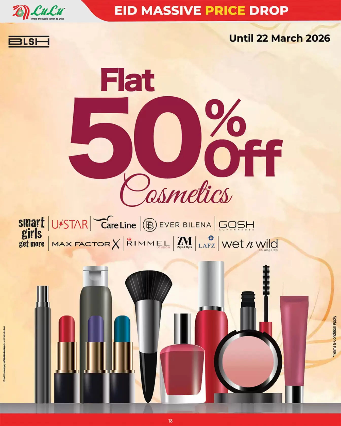 Lulu Bahrain offers from 18 to 22 March 2026 Eid Price Drop