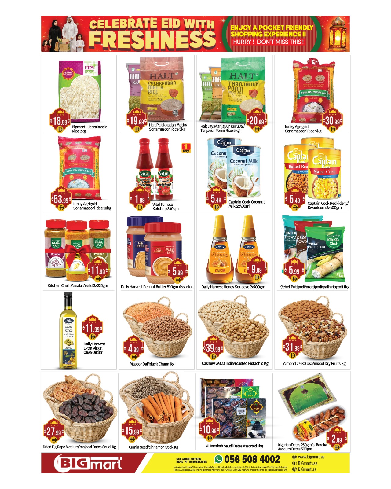 BIGmart offers in Almsfh from 18 to 22 March 2026 Eid Celebration Deals