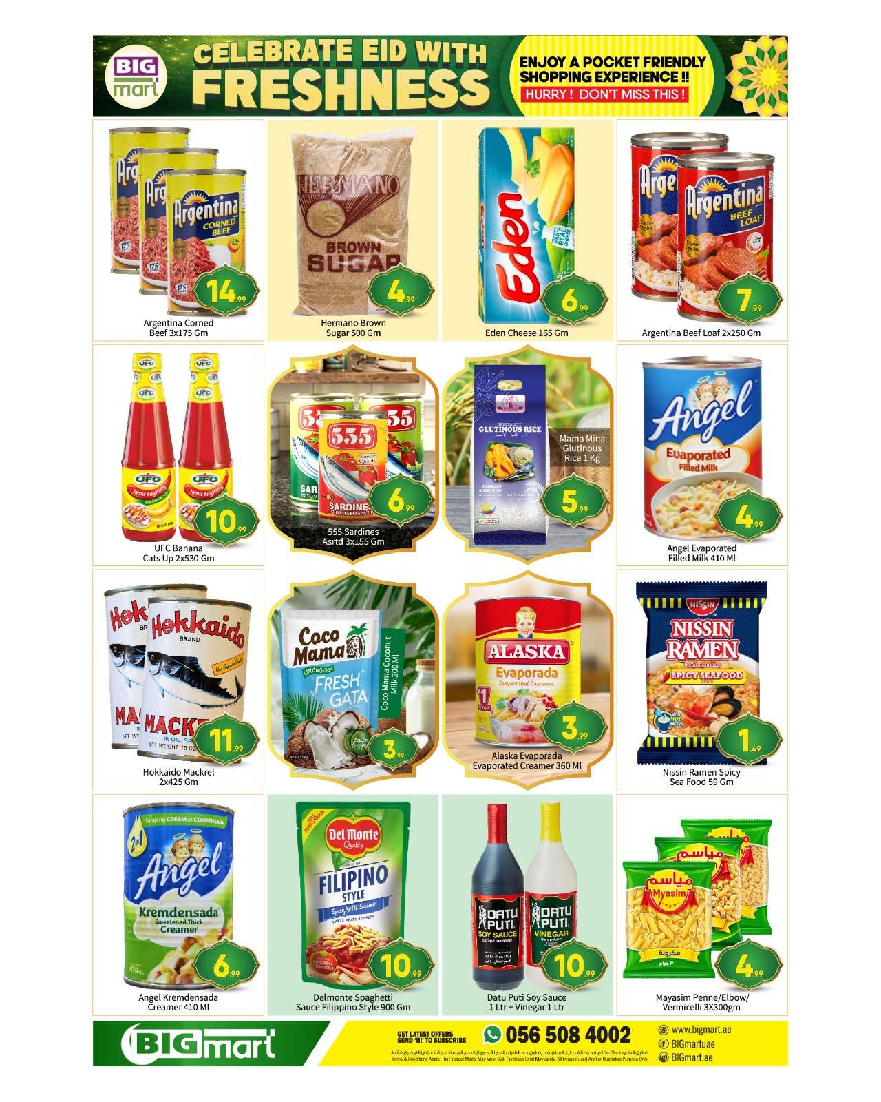 BIGmart offers in Abu Dhabi from 18 to 22 March 2026 Eid Celebration Deals