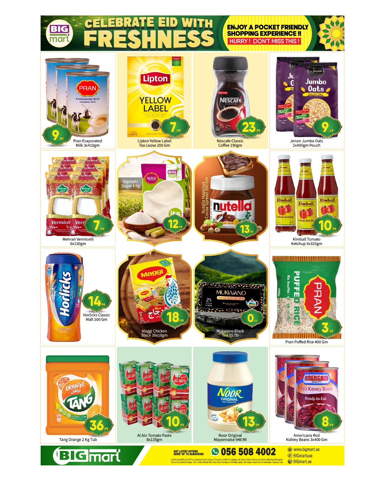 BIGmart offers in Abu Dhabi from 18 to 22 March 2026 Eid Celebration Deals