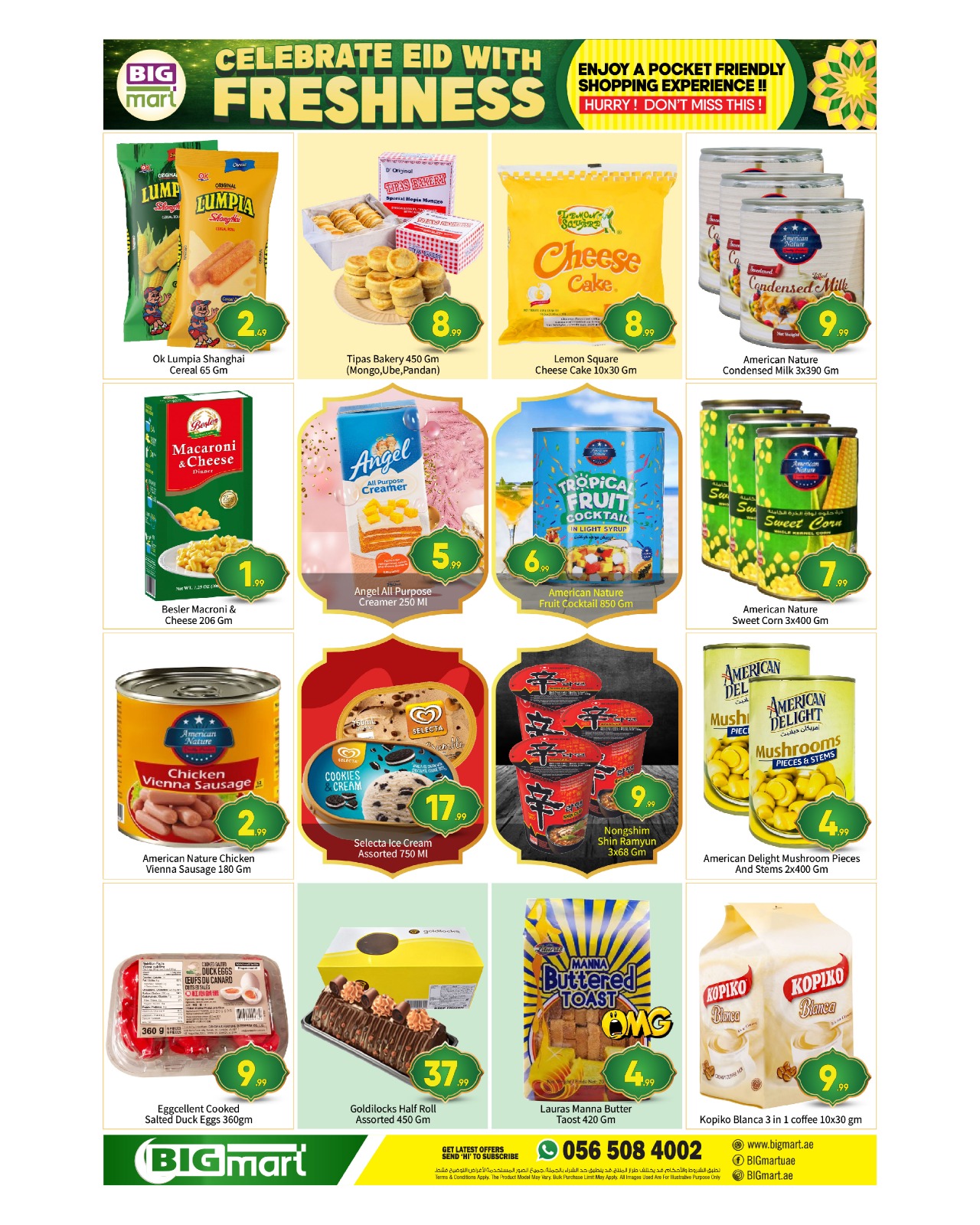 BIGmart offers in Abu Dhabi from 18 to 22 March 2026 Eid Celebration Deals