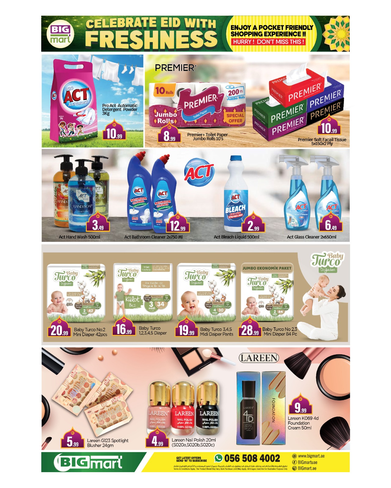 BIGmart offers in Abu Dhabi from 18 to 22 March 2026 Eid Celebration Deals