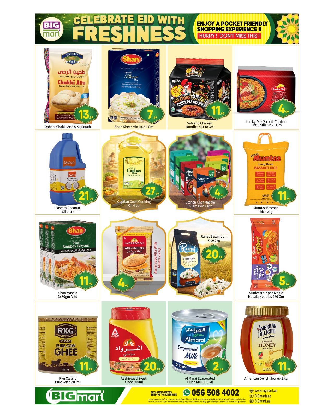 BIGmart offers in Abu Dhabi from 18 to 22 March 2026 Eid Celebration Deals