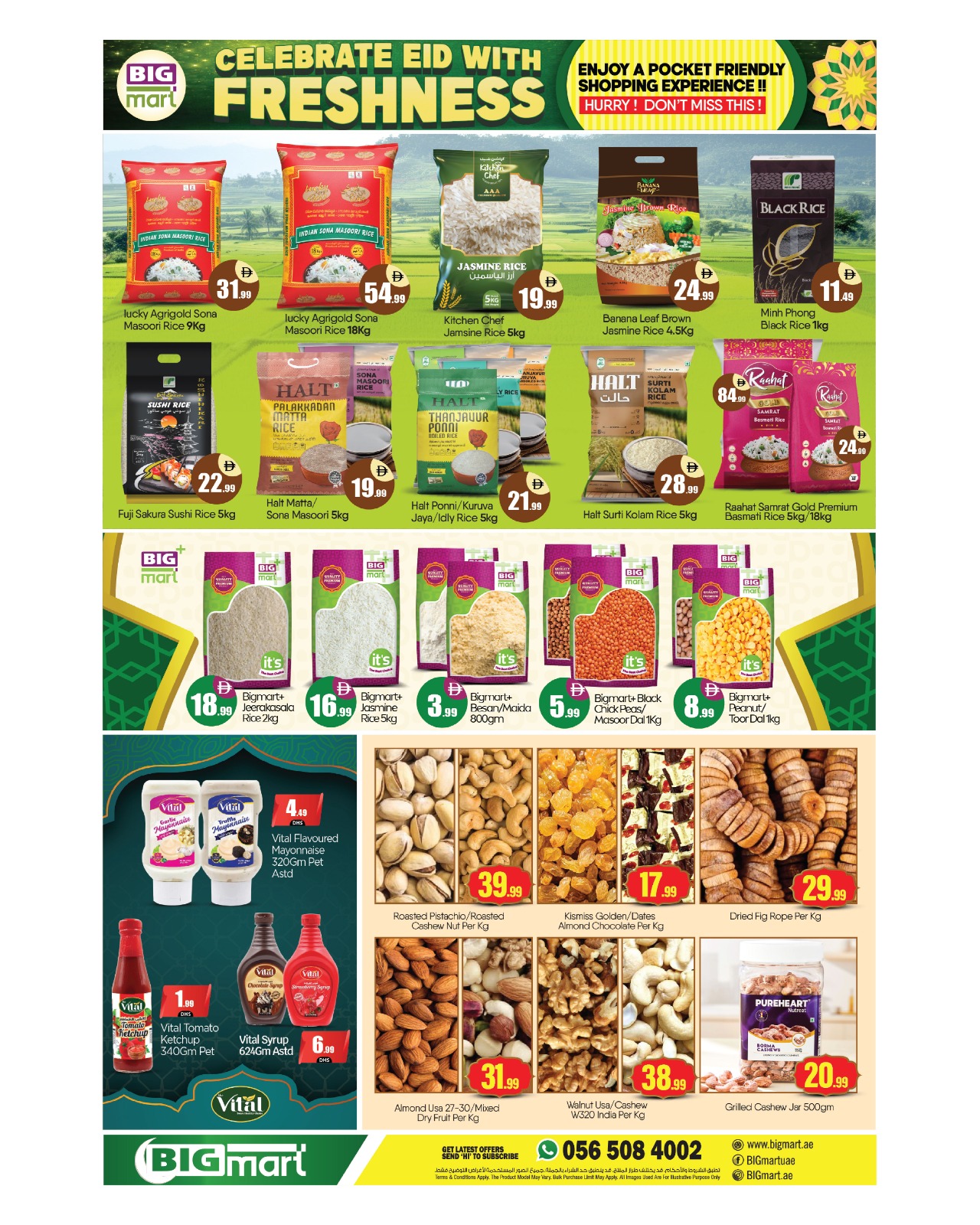 BIGmart offers in Abu Dhabi from 18 to 22 March 2026 Eid Celebration Deals