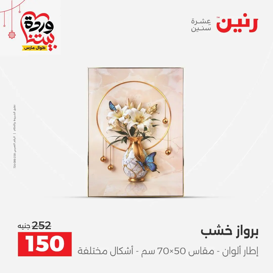 Ofertas de Raneen Egipto de 22 a 25 marzo 2026 Ofertas de Regalos y Decoraciones