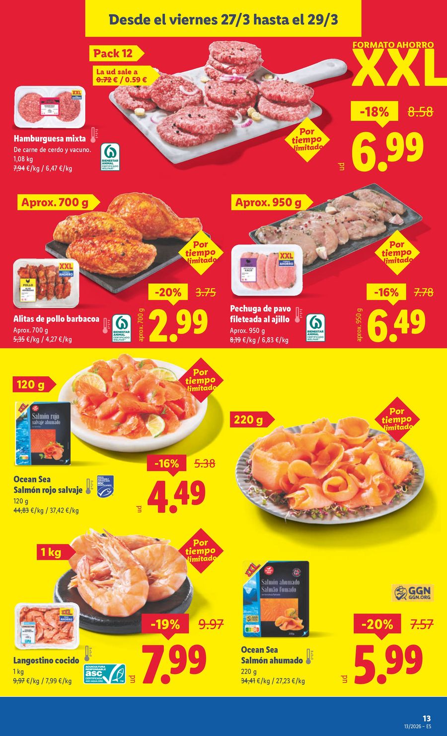Lidl Spain offers from 23 to 29 March 2026 Weekly offers