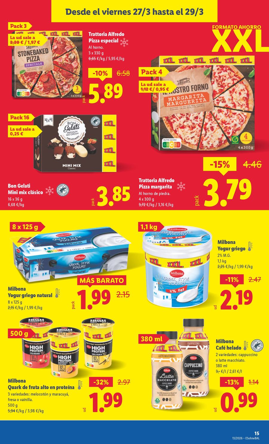 Lidl Spain offers from 23 to 29 March 2026 Weekly offers