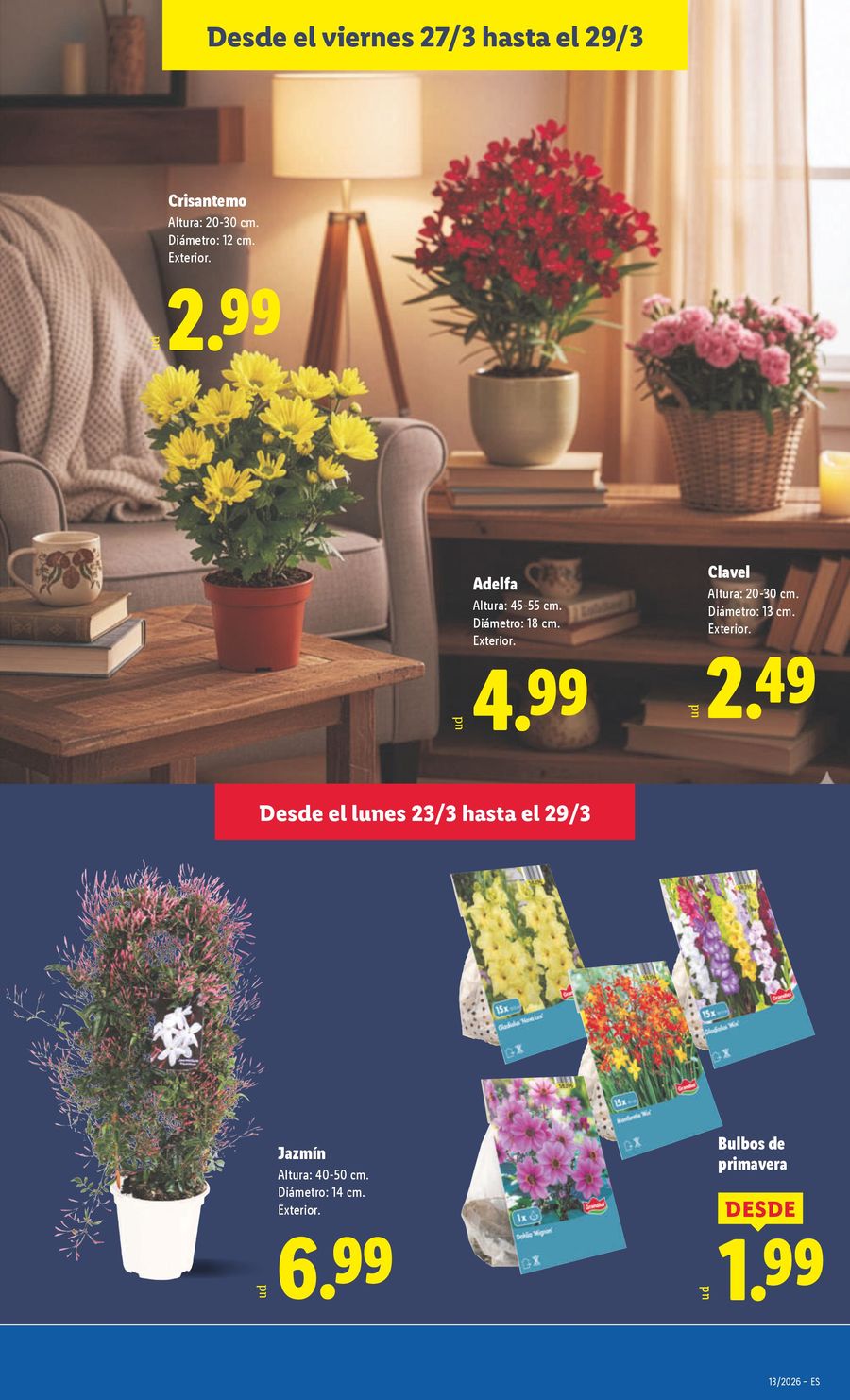 Lidl Spain offers from 23 to 29 March 2026 Weekly offers