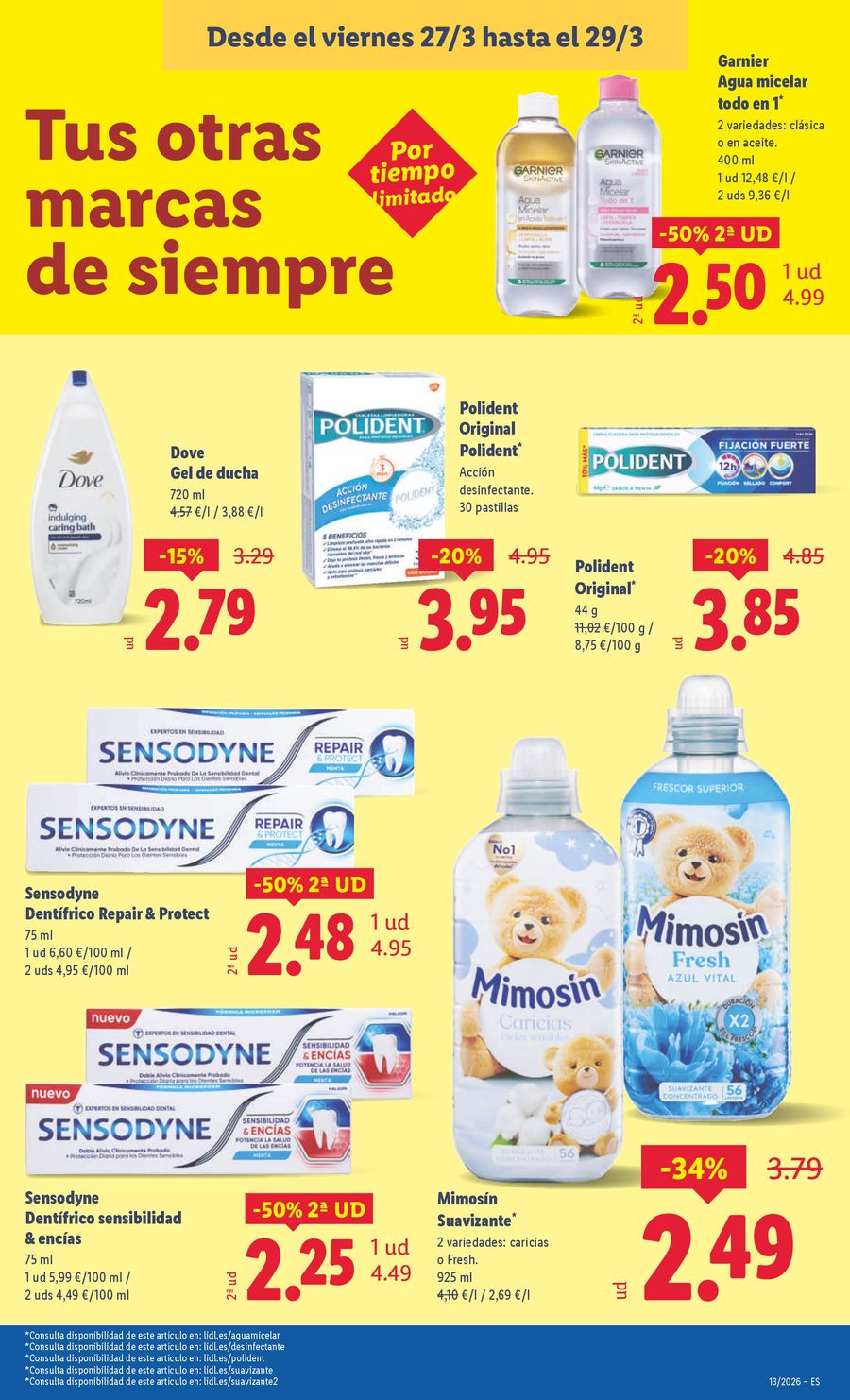 Lidl Spain offers from 23 to 29 March 2026 Weekly offers