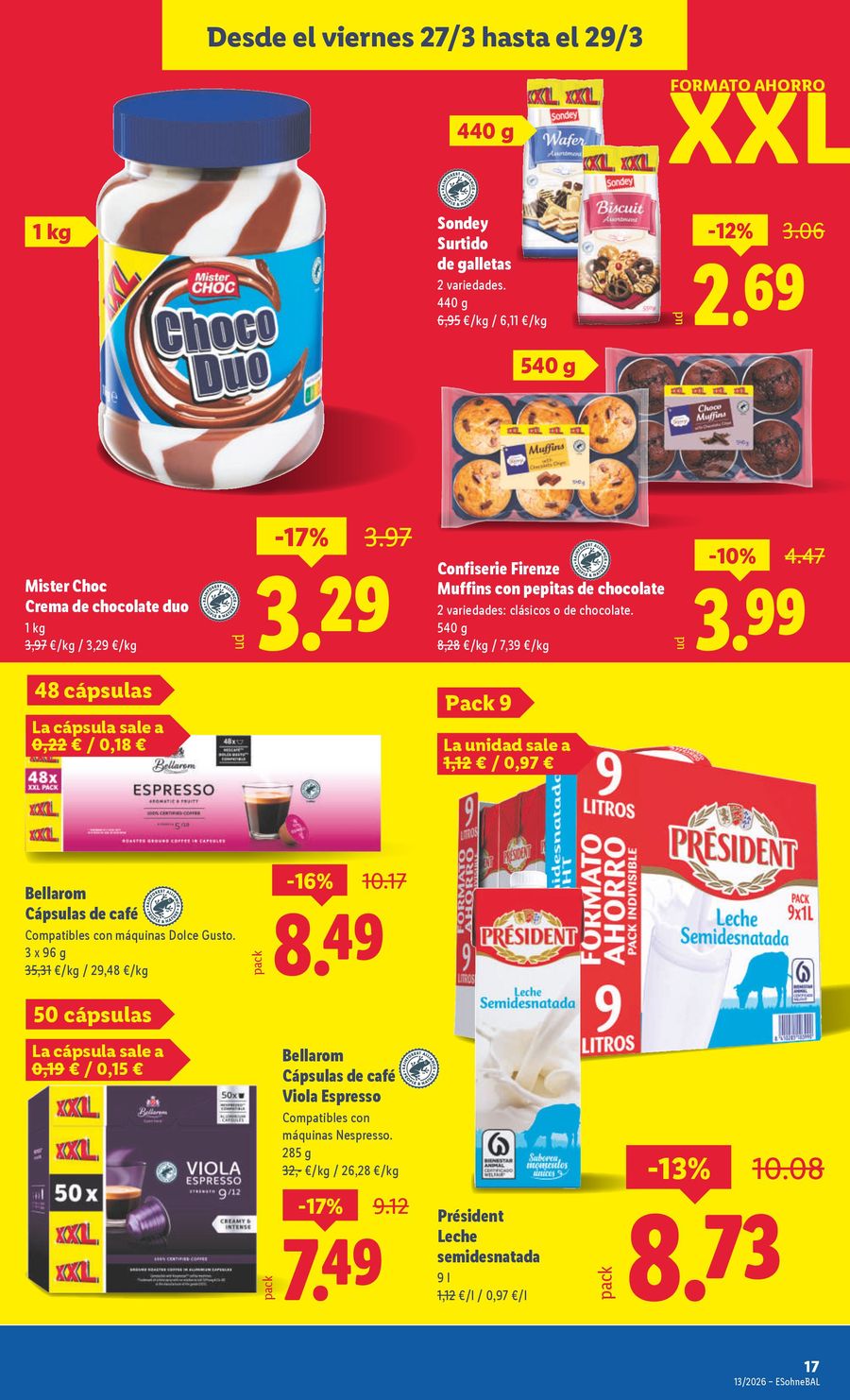 Lidl Spain offers from 23 to 29 March 2026 Weekly offers