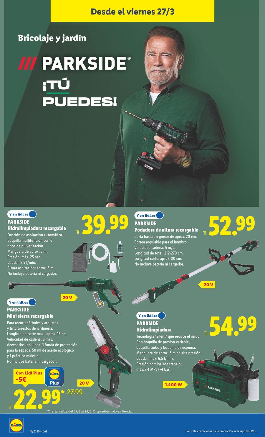 Lidl Spain offers from 23 to 29 March 2026 Bazaar Deals