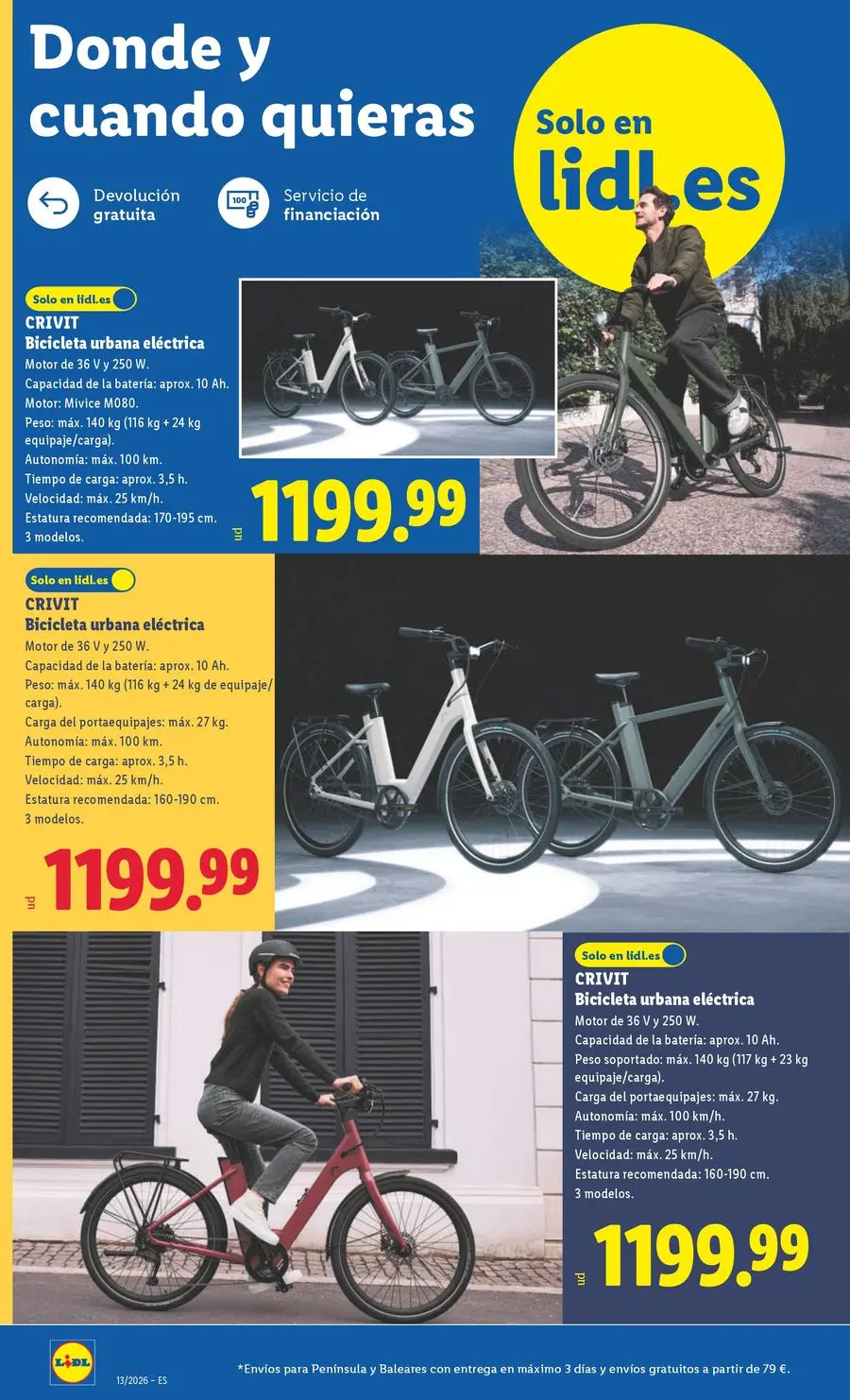 Lidl Spain offers from 23 to 29 March 2026 Bazaar Deals