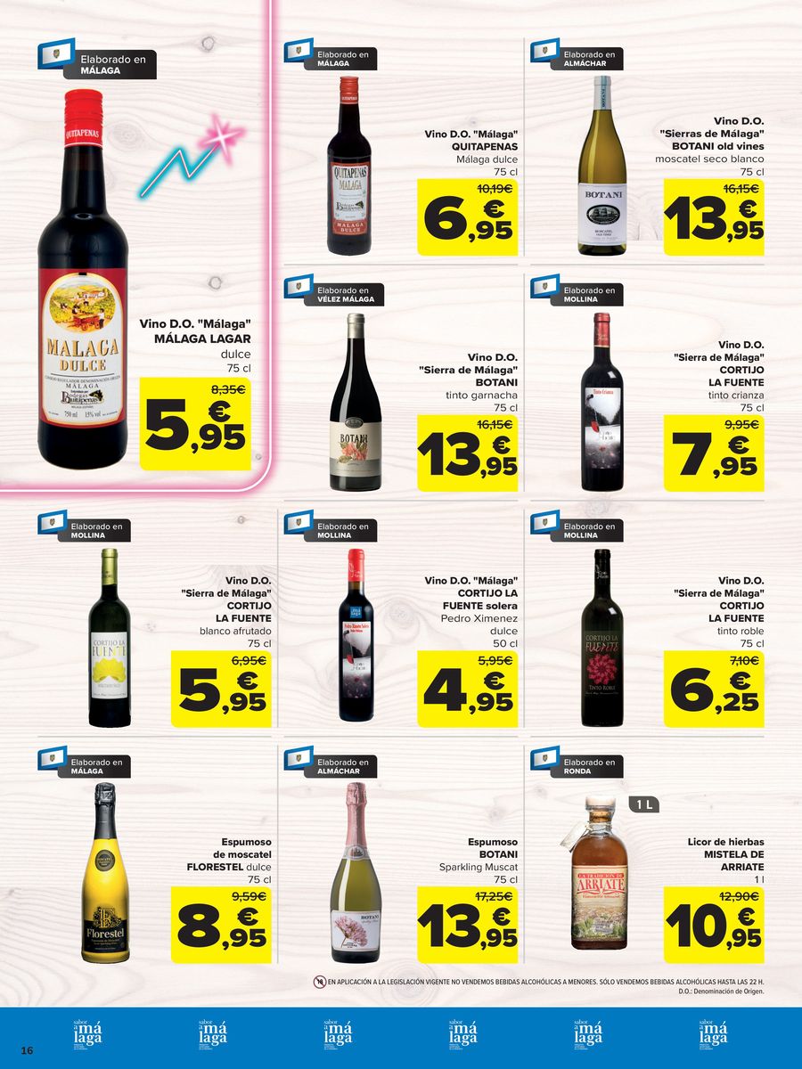 Ofertas de Carrefour España de 12 a 24 marzo 2026 SABOR A MÁLAGA