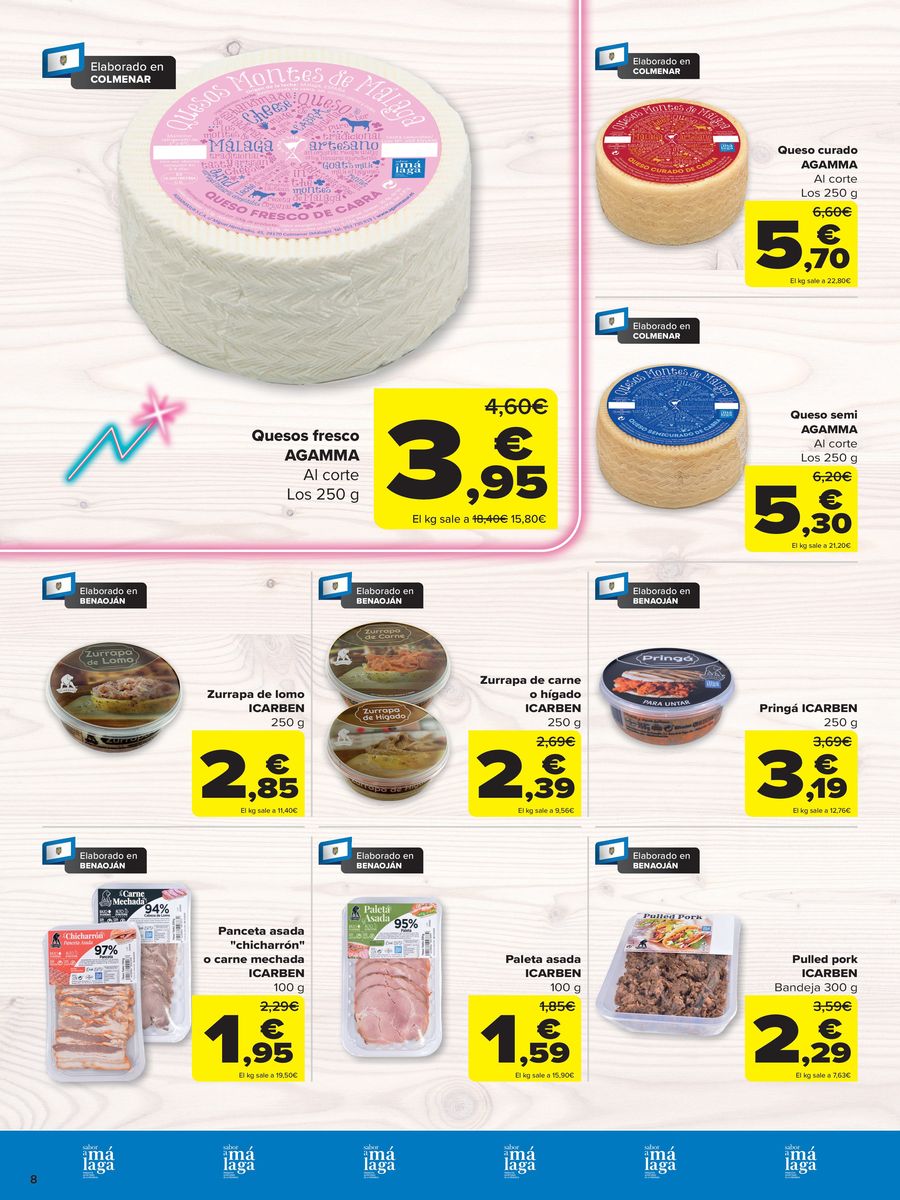 Ofertas de Carrefour España de 12 a 24 marzo 2026 SABOR A MÁLAGA