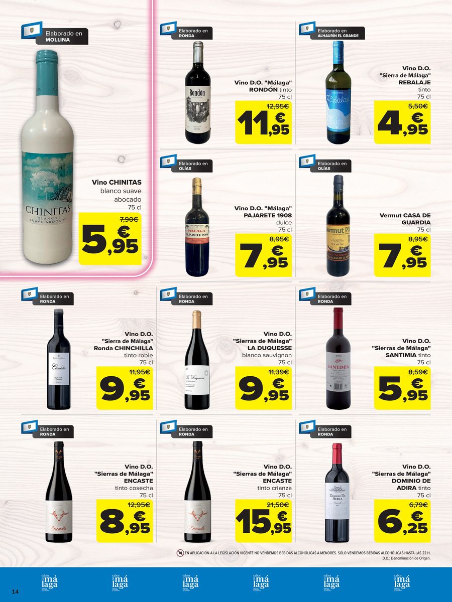 Ofertas de Carrefour España de 12 a 24 marzo 2026 SABOR A MÁLAGA