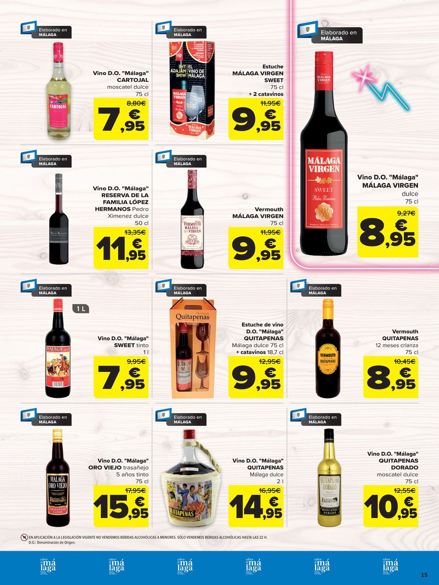 Ofertas de Carrefour España de 12 a 24 marzo 2026 SABOR A MÁLAGA