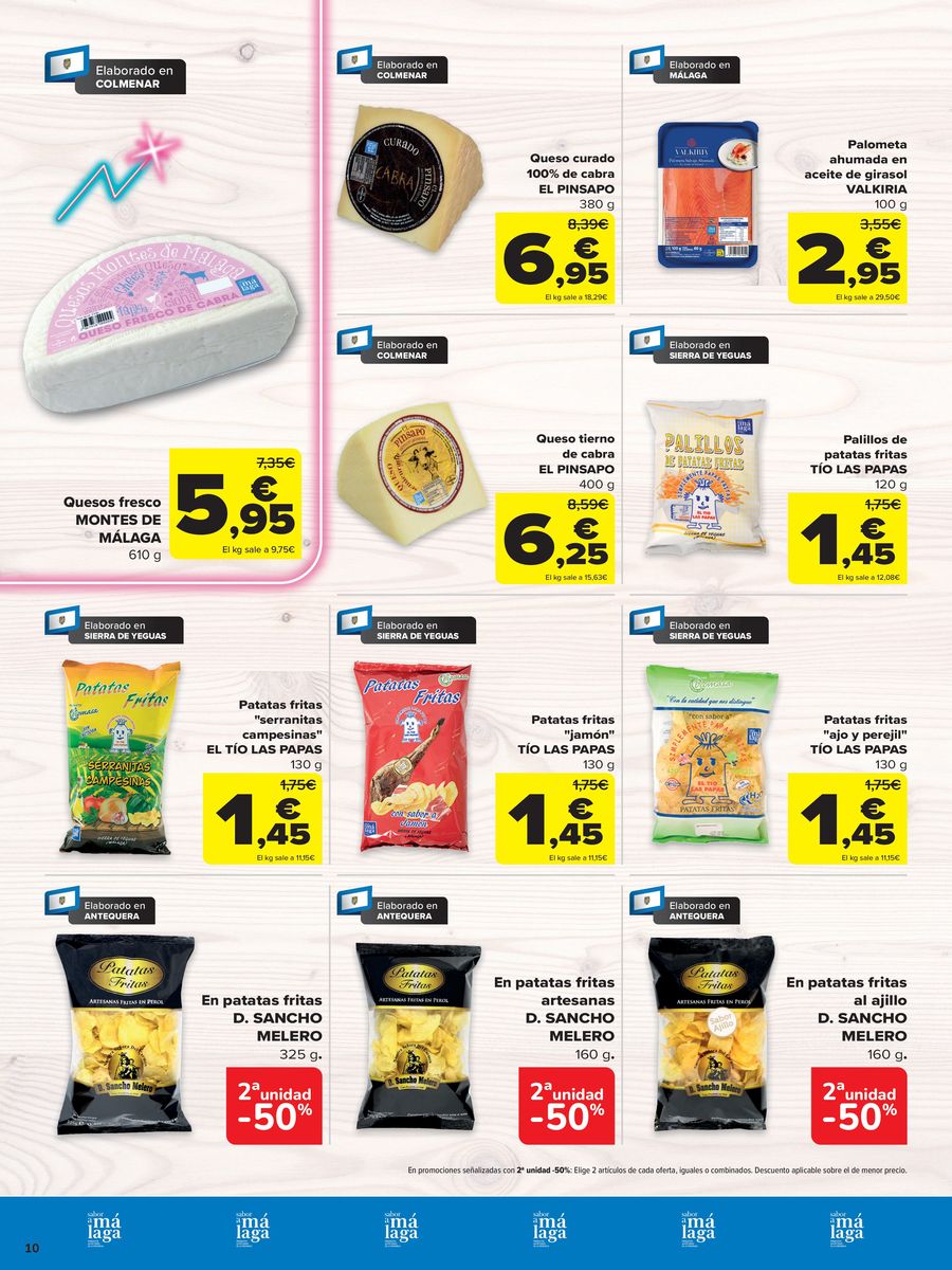 Ofertas de Carrefour España de 12 a 24 marzo 2026 SABOR A MÁLAGA