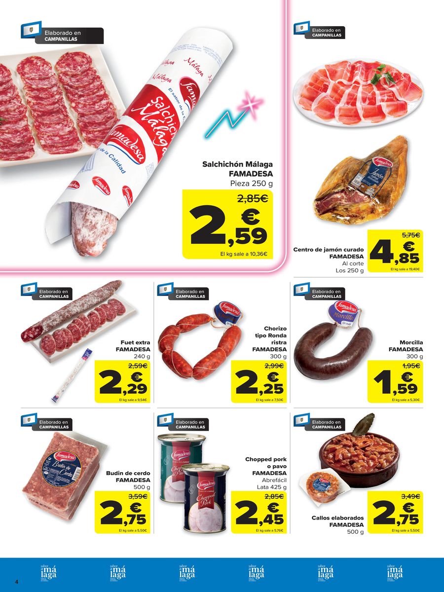 Ofertas de Carrefour España de 12 a 24 marzo 2026 SABOR A MÁLAGA