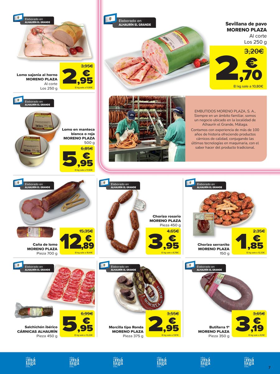 Ofertas de Carrefour España de 12 a 24 marzo 2026 SABOR A MÁLAGA