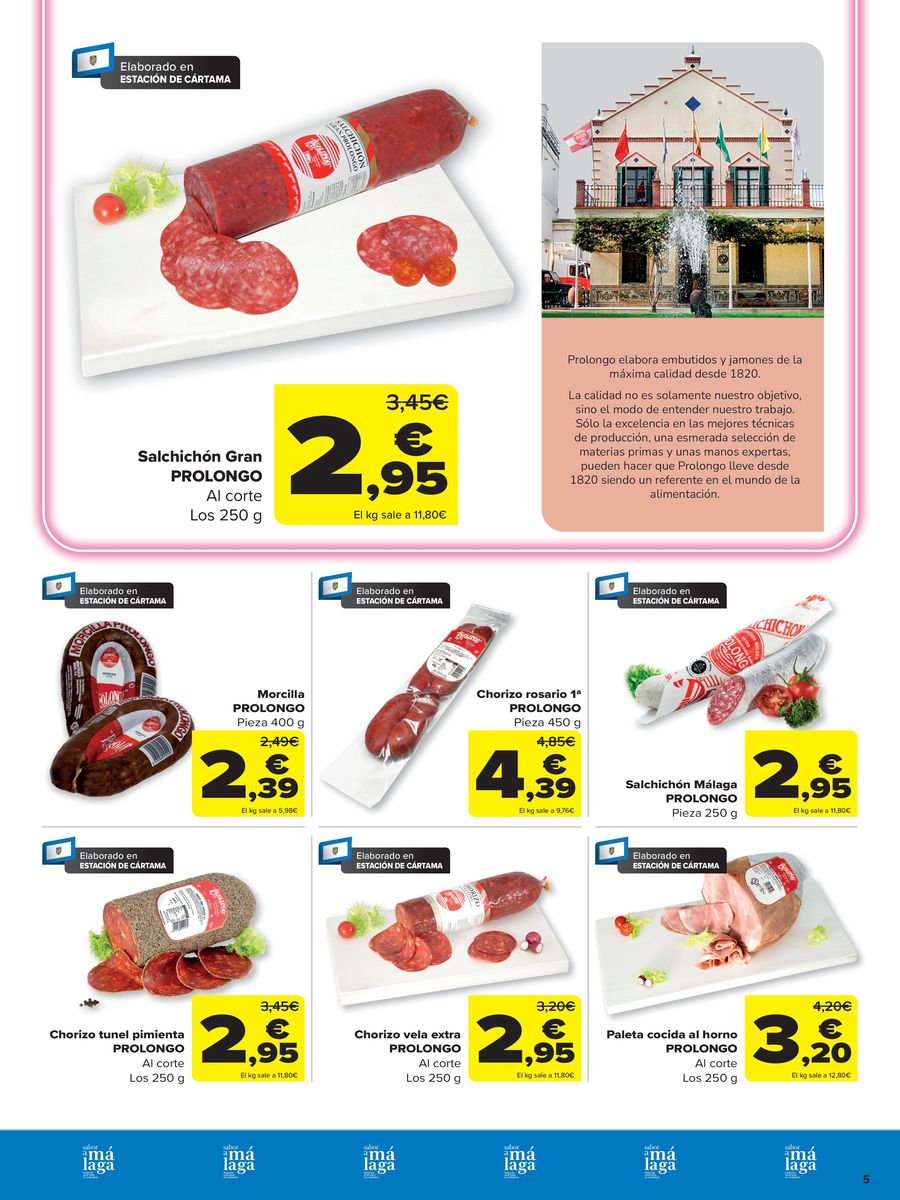 Ofertas de Carrefour España de 12 a 24 marzo 2026 SABOR A MÁLAGA