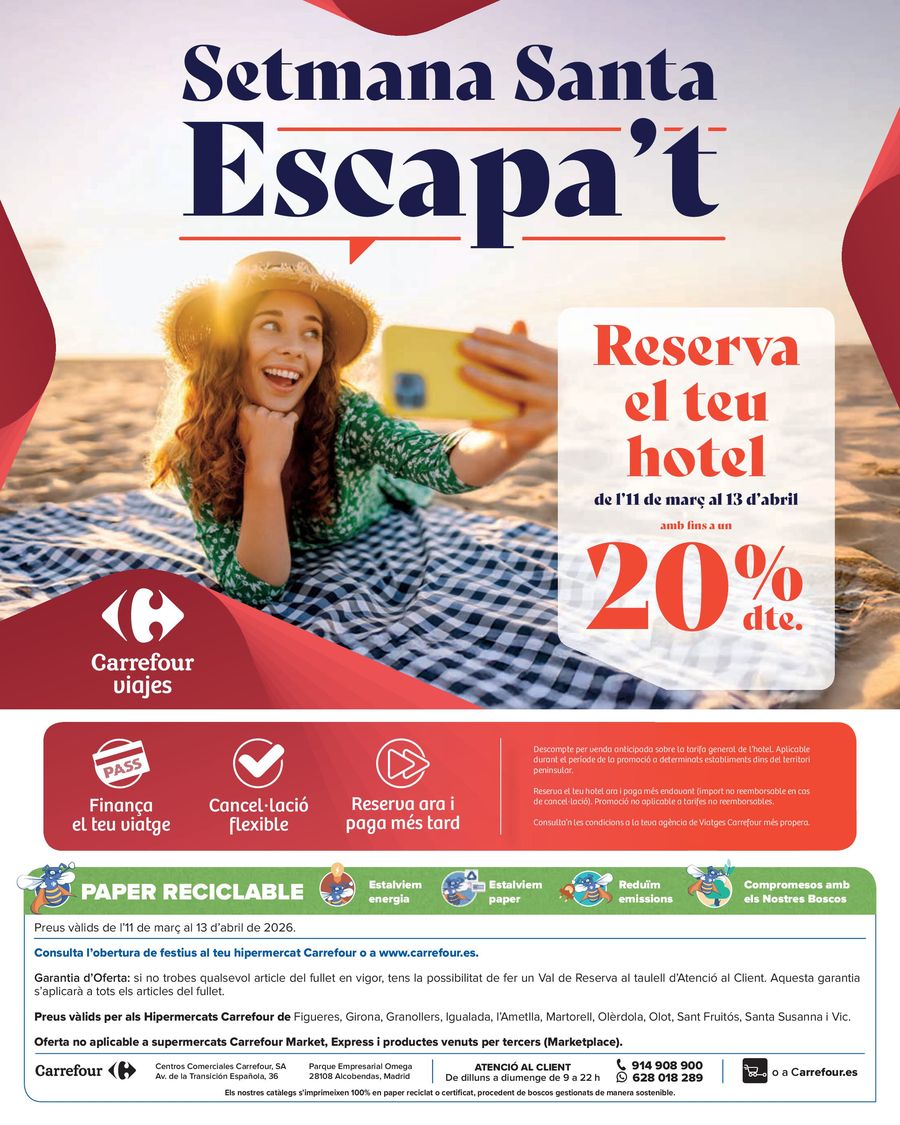 Ofertas de Carrefour España de 11 marzo a 13 abril 2026 PRIMAVERA