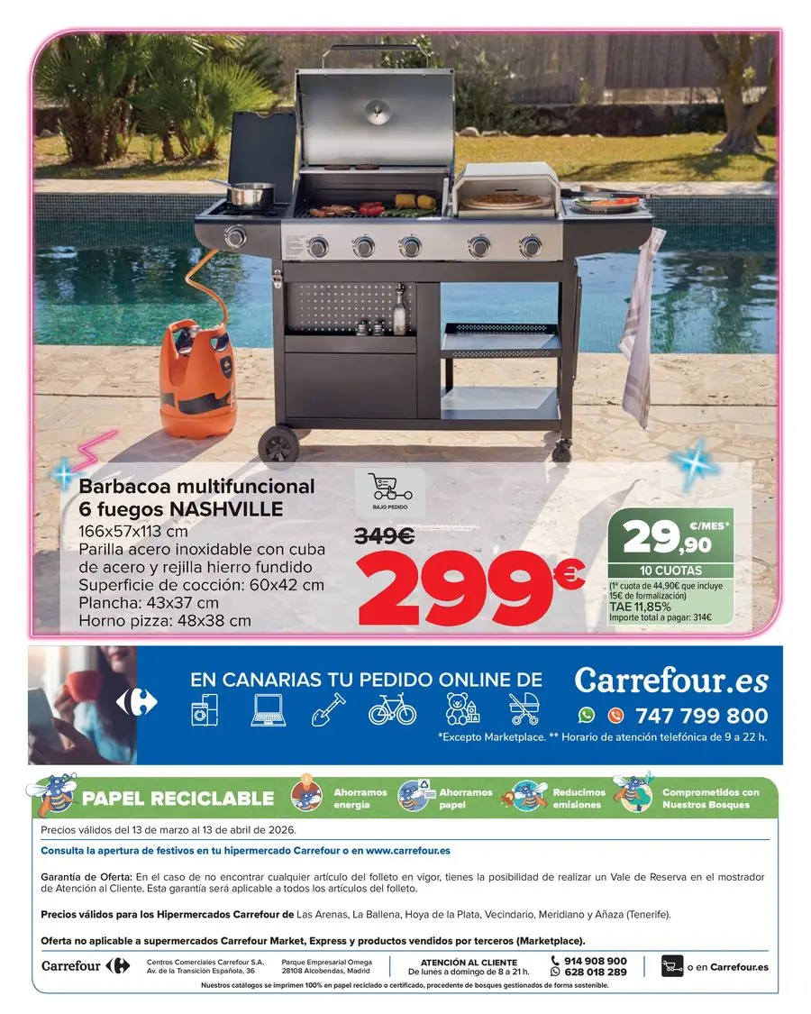 Ofertas de Carrefour España de 13 marzo a 13 abril 2026 JARDIN Ofertas