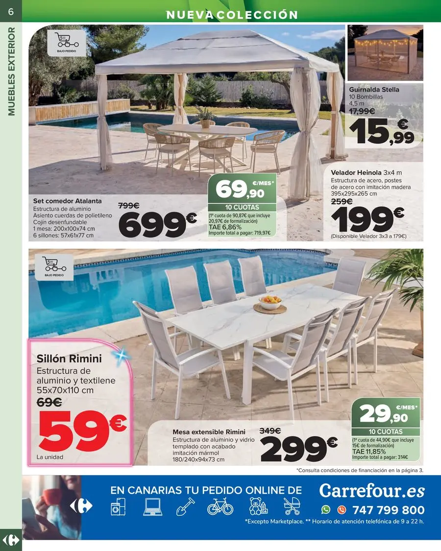 Ofertas de Carrefour España de 13 marzo a 13 abril 2026 JARDIN Ofertas