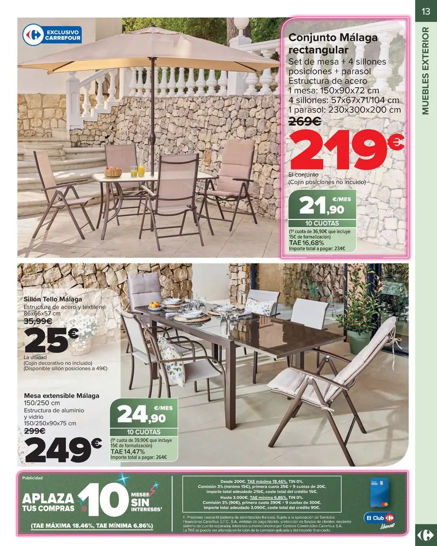 Ofertas de Carrefour España de 13 marzo a 13 abril 2026 JARDIN Ofertas