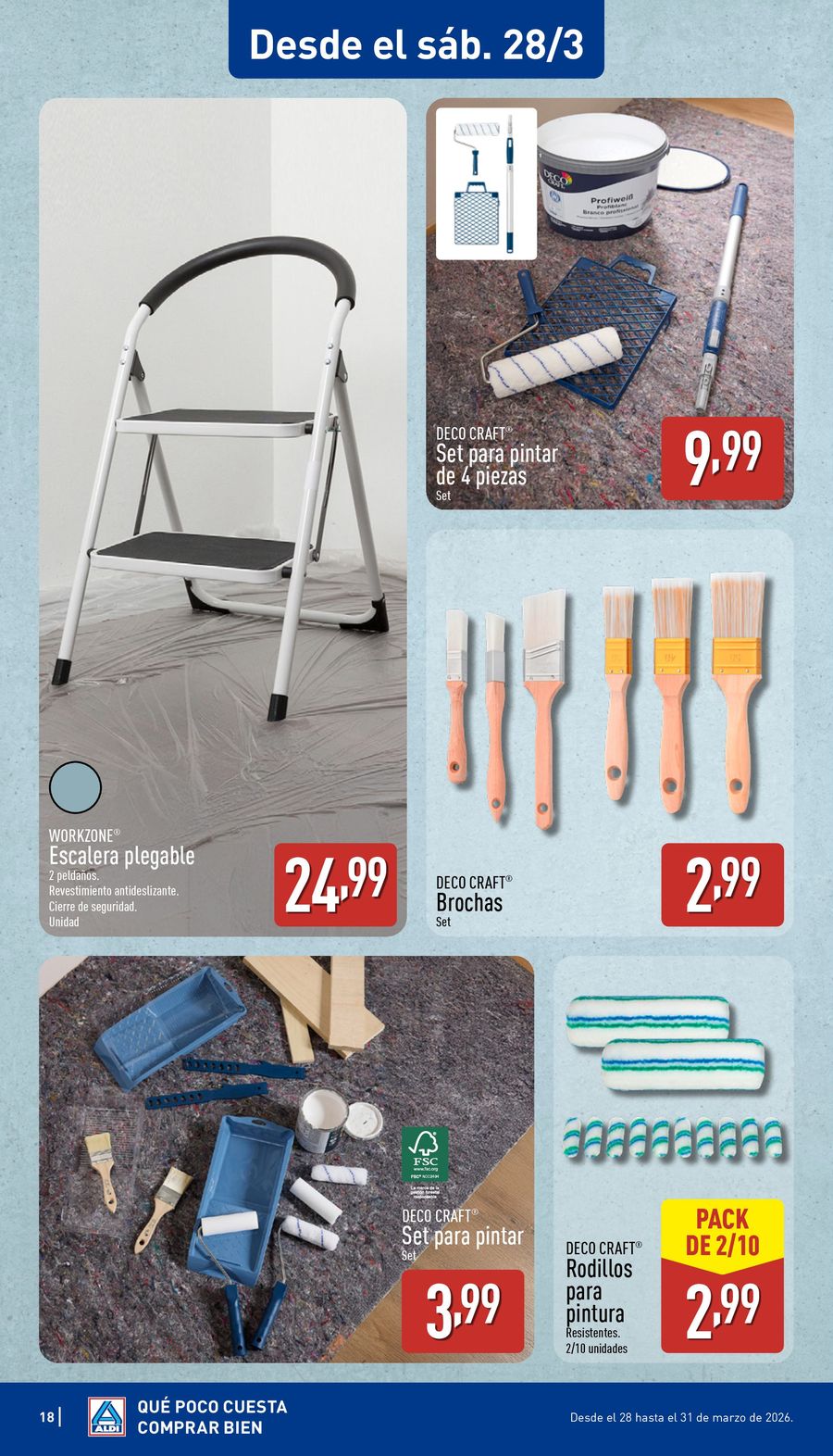 ALDI Spain offers from 23 to 29 March 2026 How little it costs to buy well!