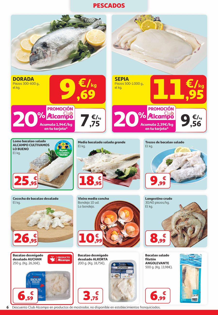 Ofertas de Alcampo España de 25 marzo a 6 abril 2026 2ª unidad -70%