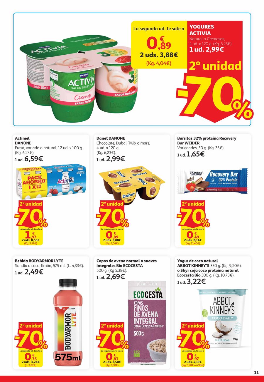 Ofertas de Alcampo España de 25 marzo a 6 abril 2026 2ª unidad -70%