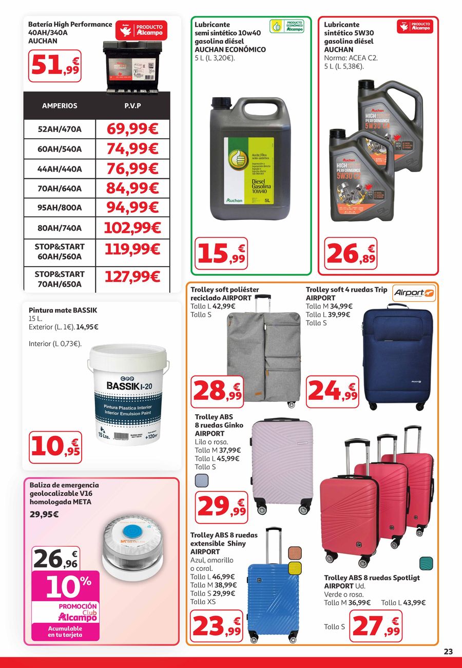 Ofertas de Alcampo España de 25 marzo a 6 abril 2026 2ª unidad -70%