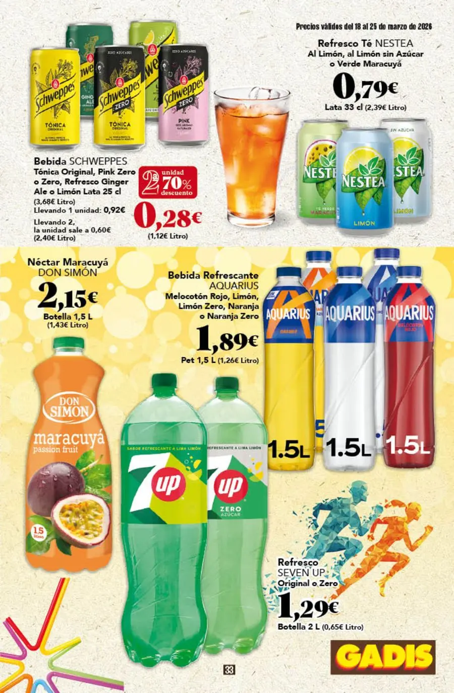 GADIS supermarket Spain offers from 18 to 25 March 2026 New prices
