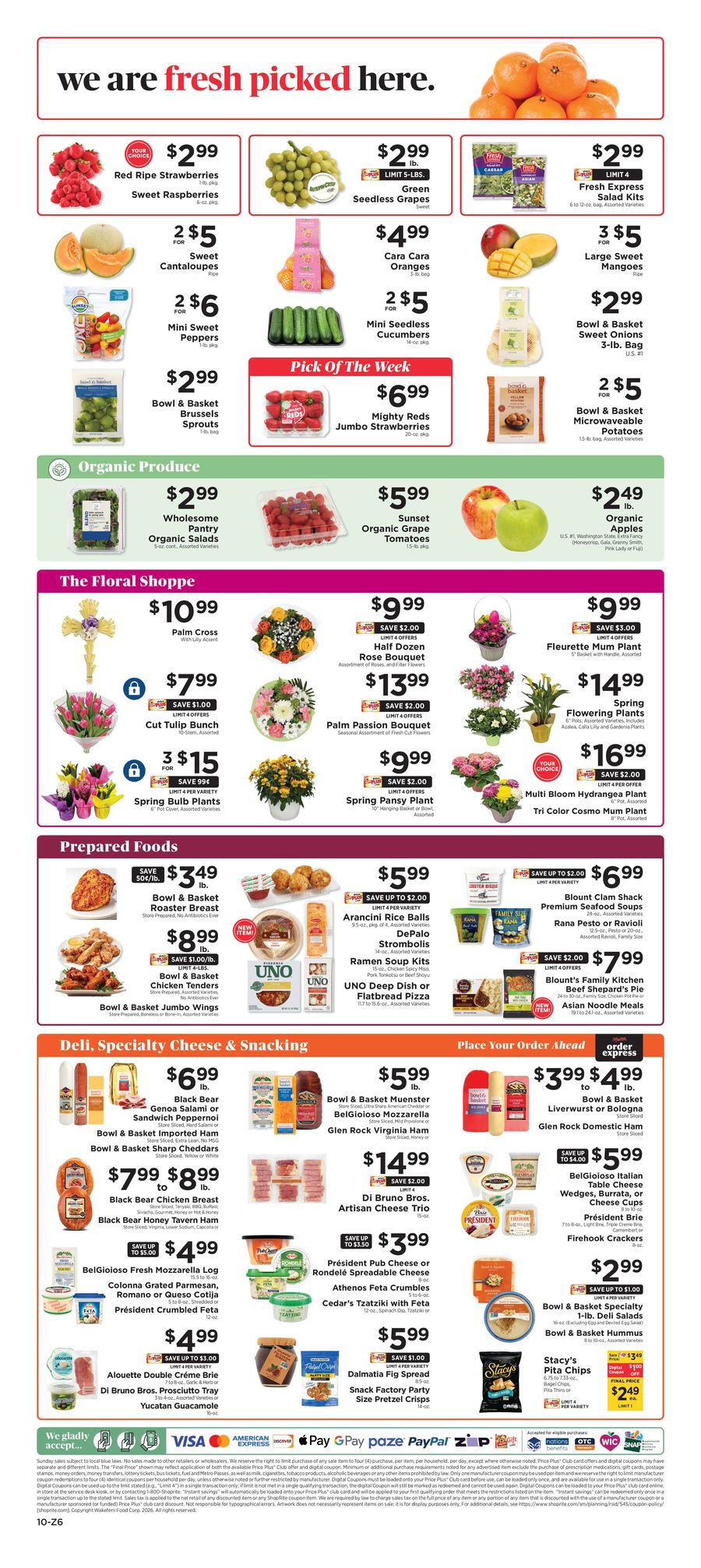 ShopRite USA offers from 19 to 28 March 2026 Exclusive bargains