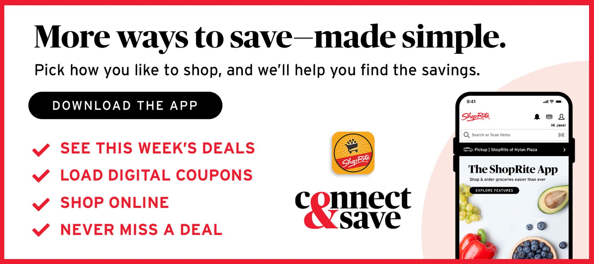 ShopRite USA offers from 19 to 28 March 2026 Exclusive bargains