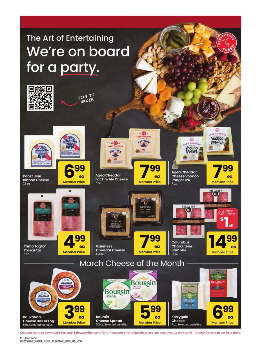 Albertsons USA offers from 2 to 29 March 2026 Exclusive bargains