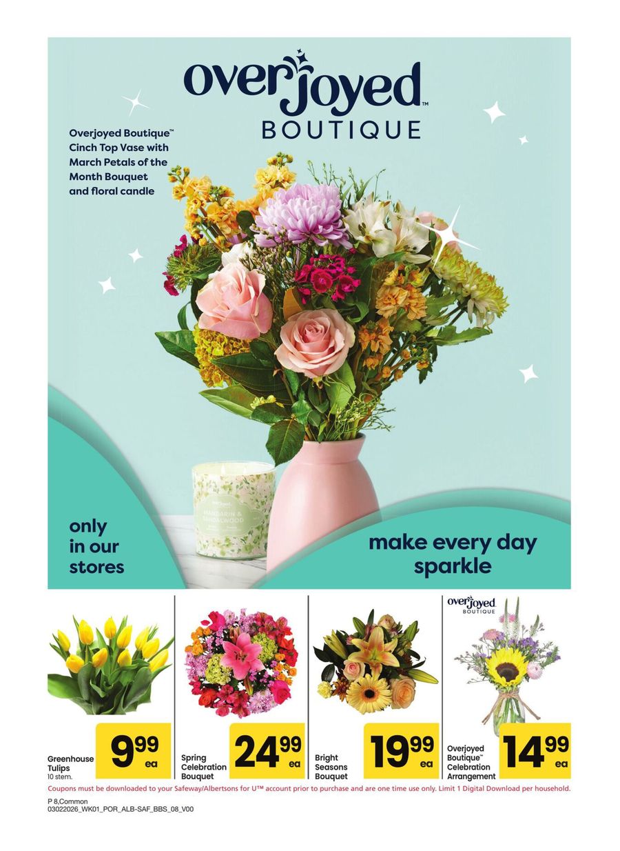 Albertsons USA offers from 2 to 29 March 2026 Exclusive bargains