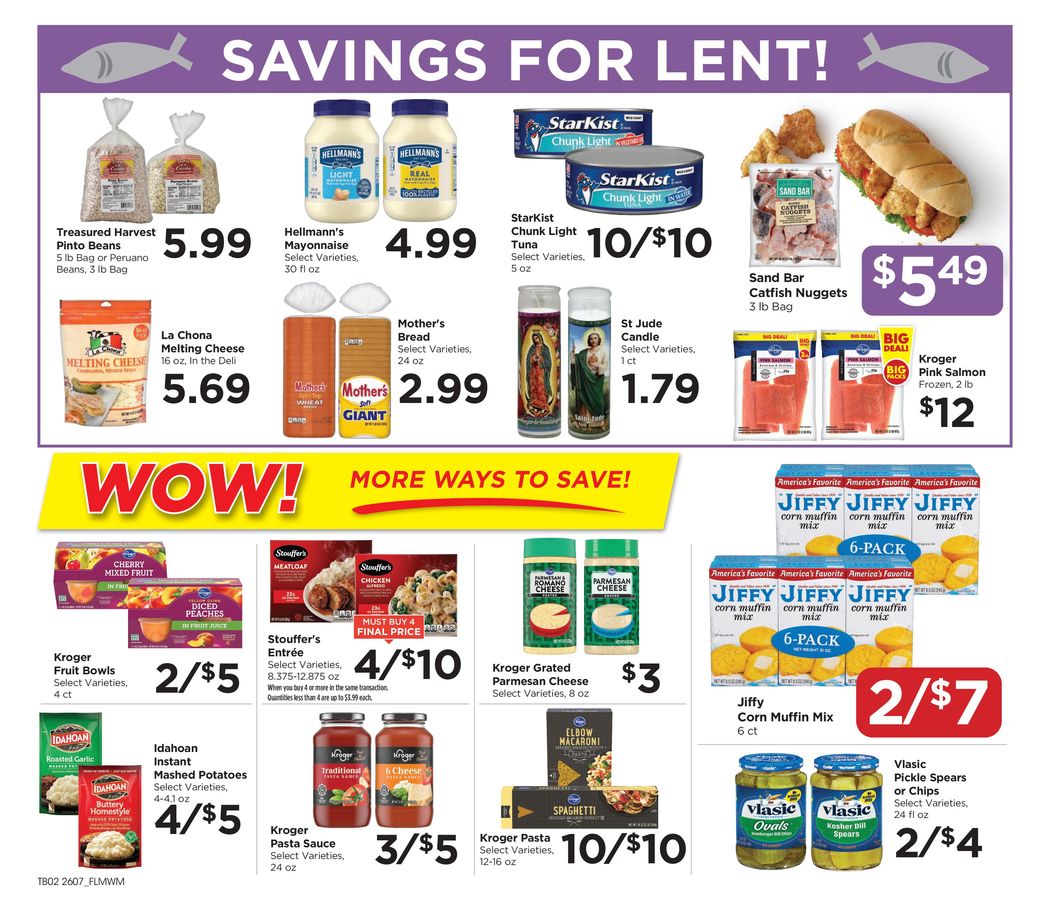 Offres Food 4 Less États-Unis de 18 à 24 mars 2026 Nouvelles offres à découvrir