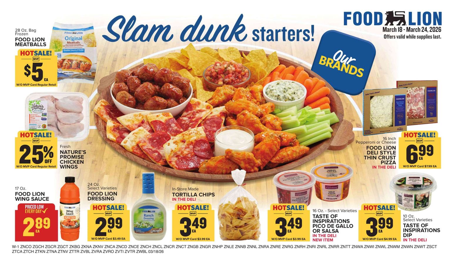 Offres Food Lion États-Unis de 18 à 24 mars 2026 Offre hebdomadaire