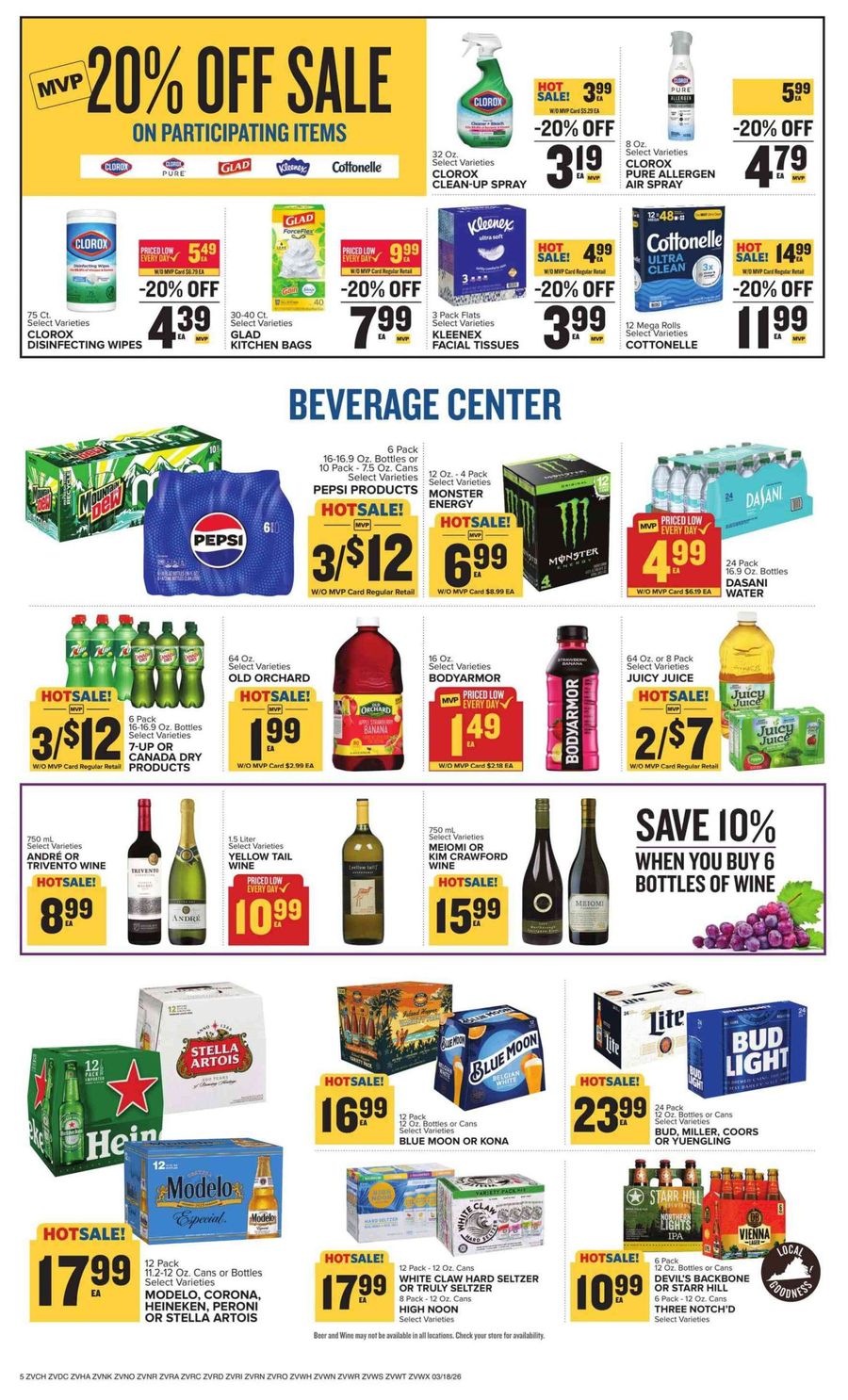 Offres Food Lion États-Unis de 18 à 24 mars 2026 Offre hebdomadaire