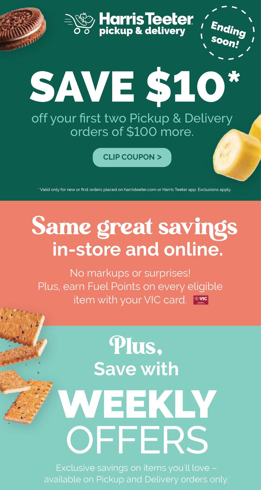 Offres Harris Teeter États-Unis de 18 à 24 mars 2026 Offre hebdomadaire