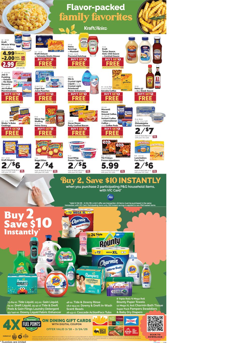 Offres Harris Teeter États-Unis de 18 à 24 mars 2026 Offre hebdomadaire