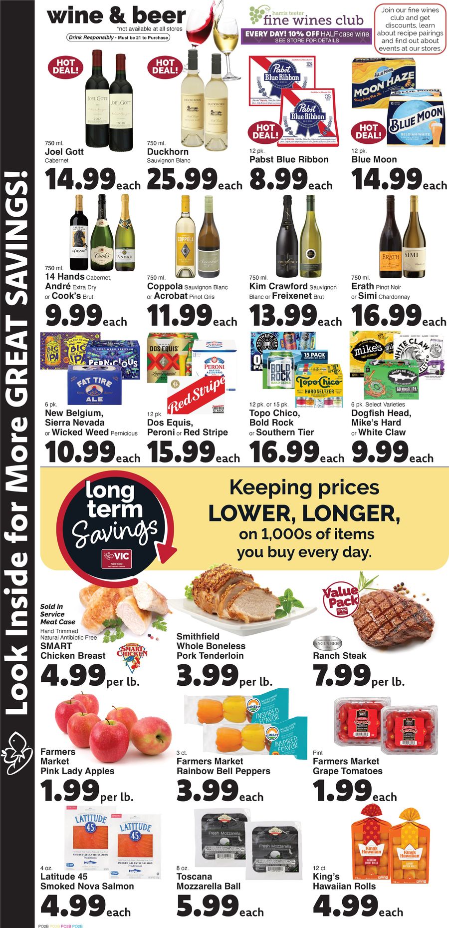 Offres Harris Teeter États-Unis de 18 à 24 mars 2026 Offre hebdomadaire