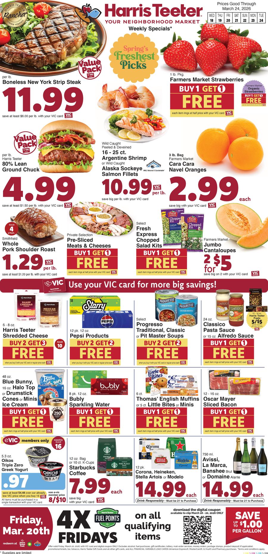 Offres Harris Teeter États-Unis de 18 à 24 mars 2026 Offre hebdomadaire - Harris Teeter - États-Unis - 18 mars 2026 – 24 mars 2026 - Page 1