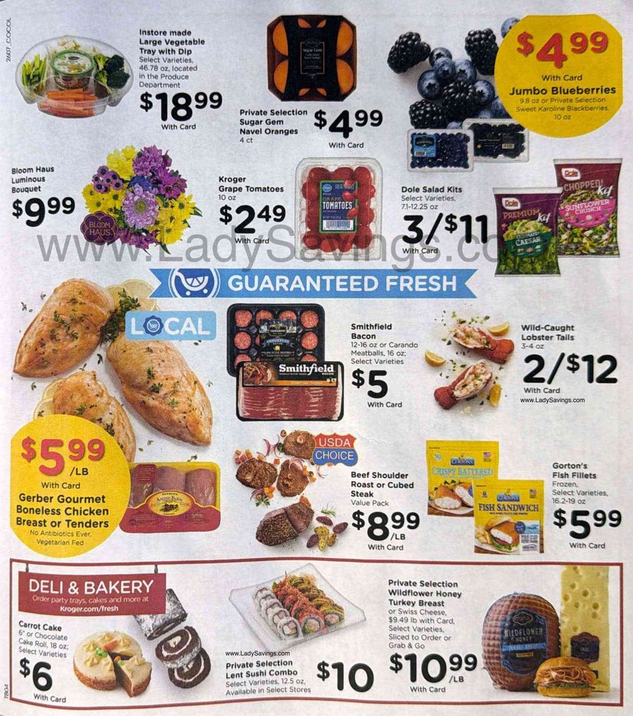 Offres Kroger États-Unis de 18 à 24 mars 2026 Offres hebdomadaires