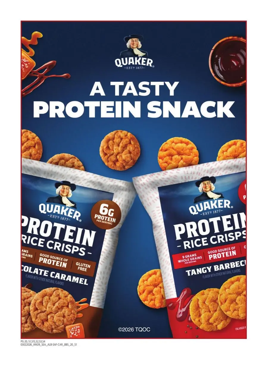 Offres Supermarché Safeway États-Unis de 2 à 22 mars 2026 Grand livre d'économies