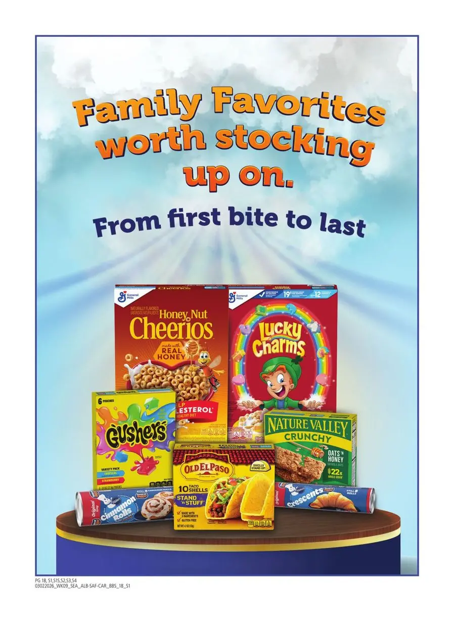 Offres Supermarché Safeway États-Unis de 2 à 22 mars 2026 Grand livre d'économies